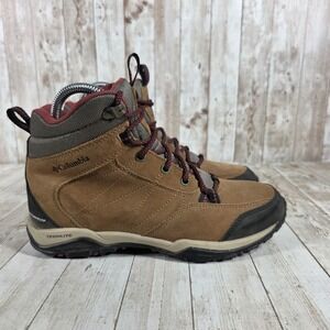 Columbia Newton Ridge‎ Waterproof Hiking Boots Brown Women's Size 8